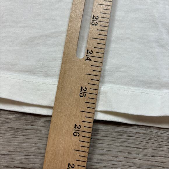 Maison Kitsune Double Fox Head Patch Classic Tee Shirt Men's Small - Picture 6 of 9